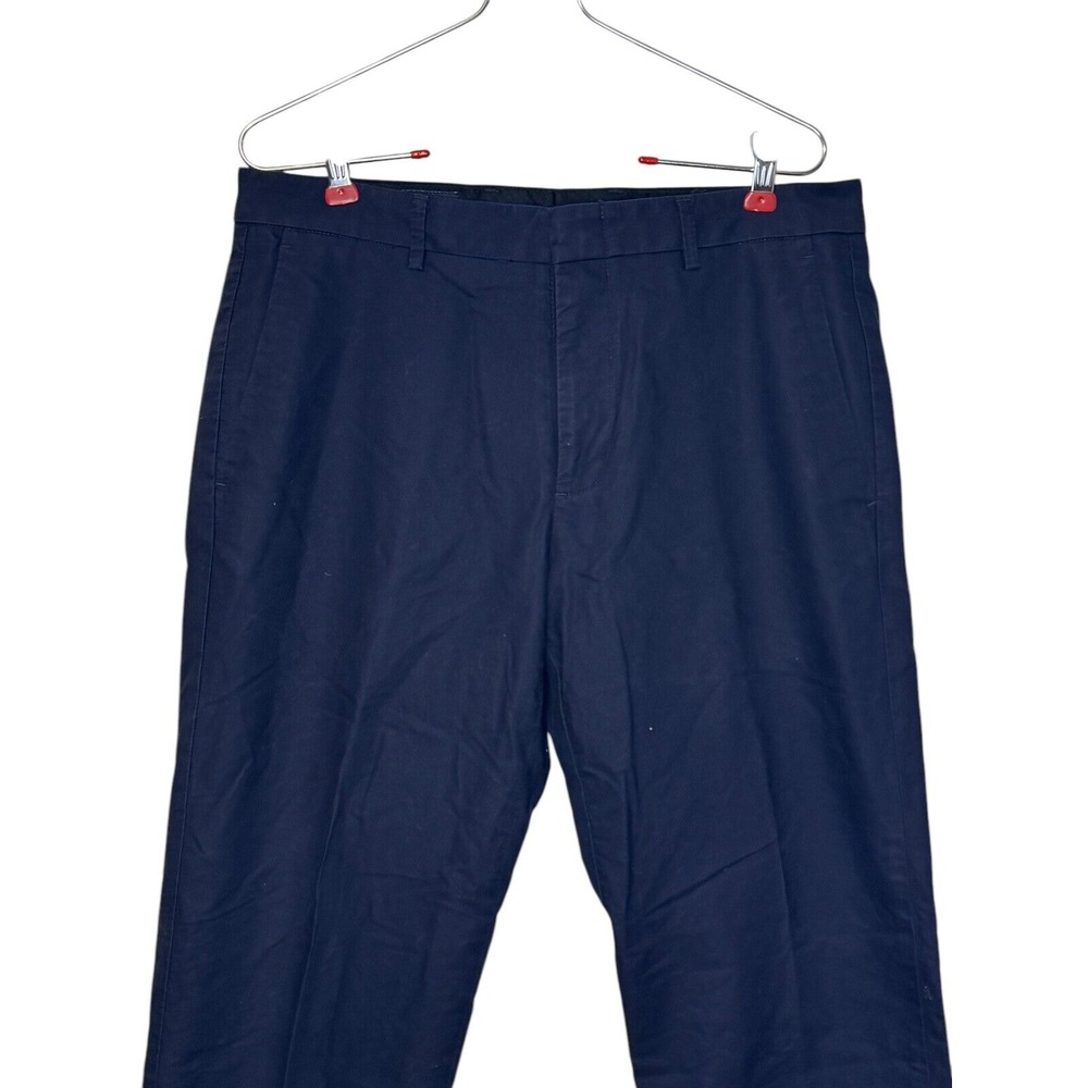 J.Crew Men's Pants Thompson Slim Performance Chino Preppy Navy Blue Size 31X32 - Picture 4 of 11
